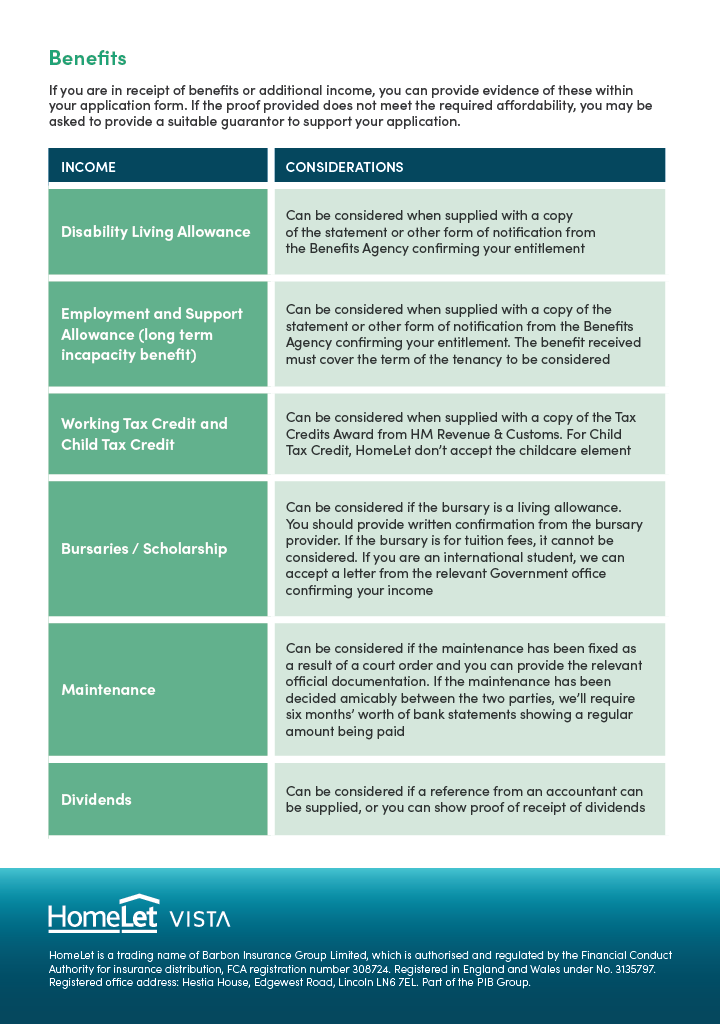 HomeLet Tenant Flyer 3
